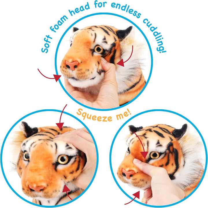 TigerHart Arrow El tigre - ¡Apriétame! - Peluche de 17 pulgadas