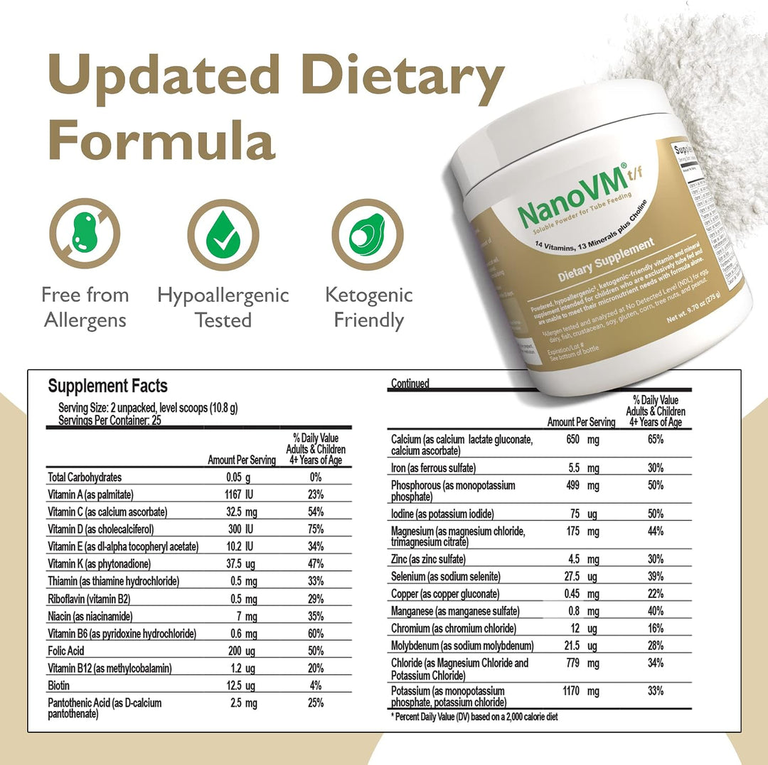 NanoVM t\/f, suplemento dietético para alimentación por sonda, mult...