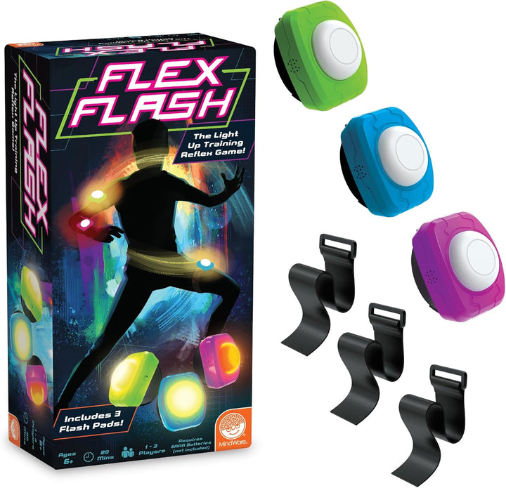 MindWare Flex Flash Reflex - Juego de entrenamiento para niños y ad...