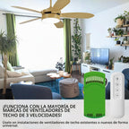 Kit de control remoto para ventilador de techo con receptor, repuesto para Hunter 99770