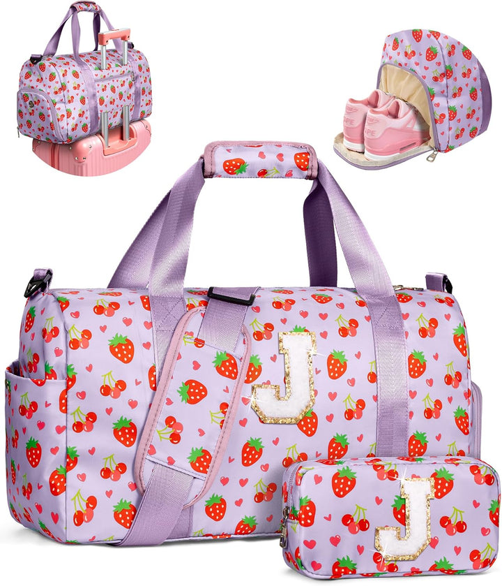 Elilier Regalos para Niñas, Bolsa de Lona Inicial para Niños, Linda...