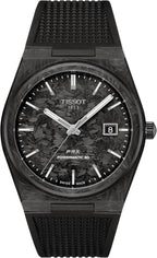 Tissot PRX, automático suizo, 1.59 in, carbono, reloj para hombre