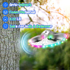 Foam UFO Drone para niños, Avión RC acrobático con luces LED, 15 min de vuelo