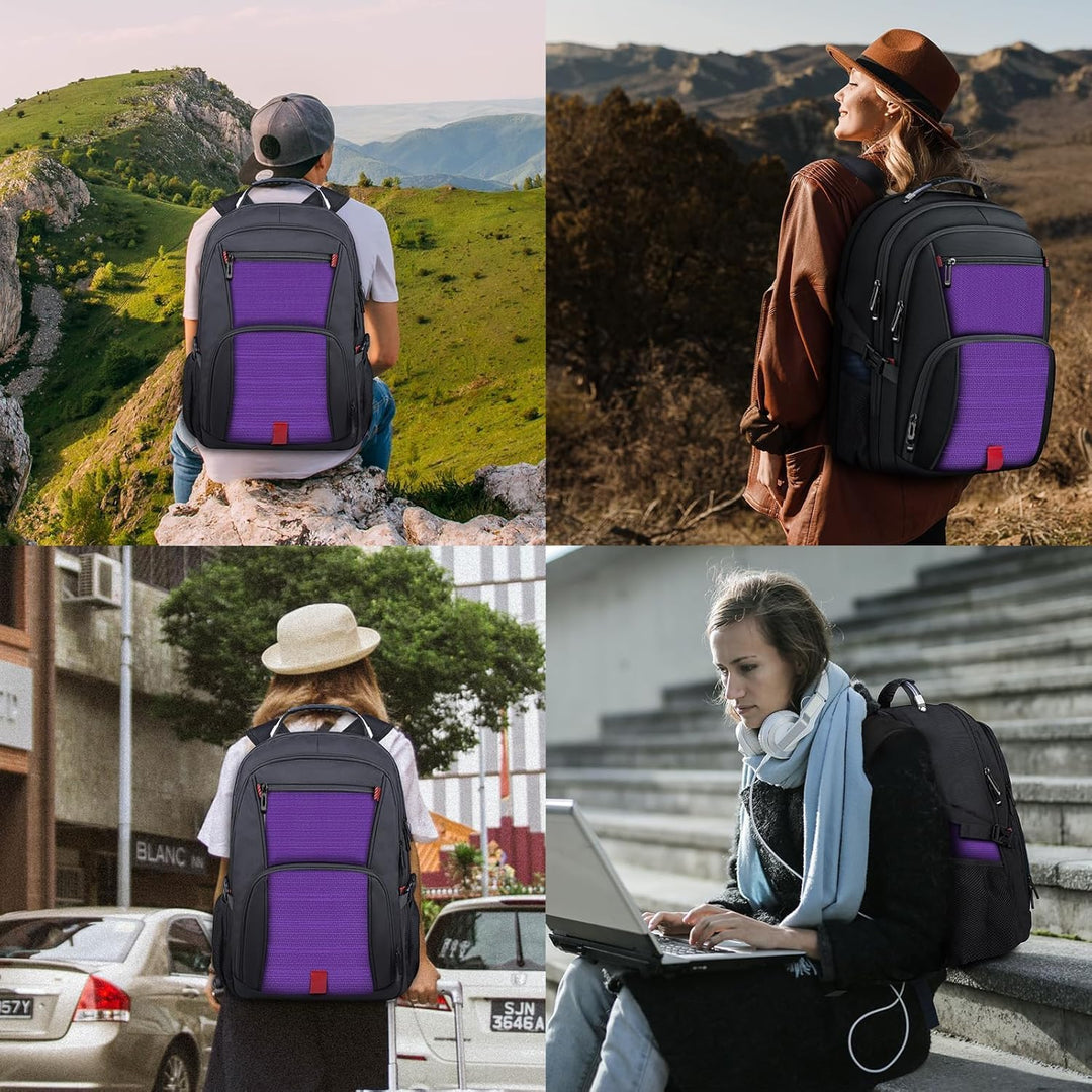 ANTERK Mochila extra grande, mochila de viaje, mochila para laptop...