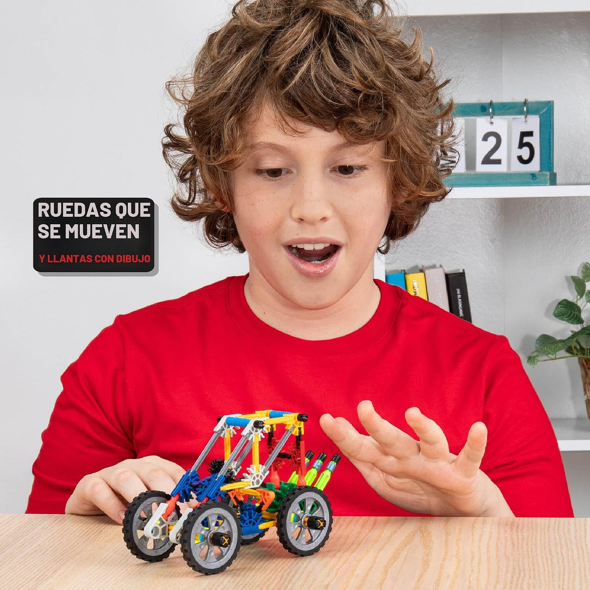K'NEX Juego de construcción de 35 modelos - 480 piezas - Para mayores de 7 años de juguete educativo de construcción (exclusivo de Amazon)