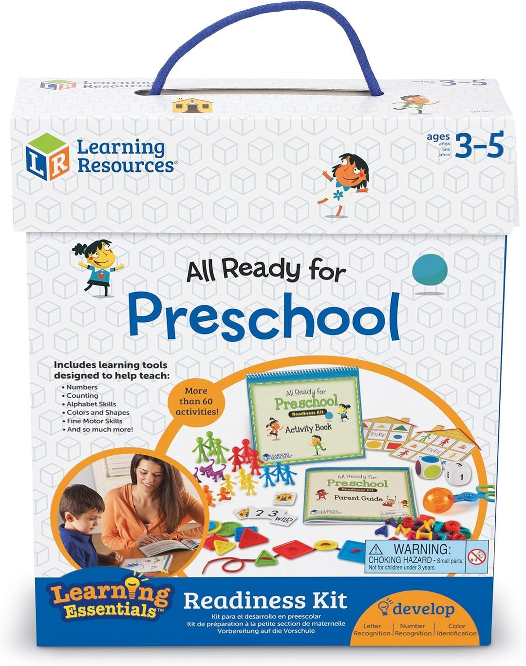Learning Resources Kit de Preparación Completa para Preescolar - Co...