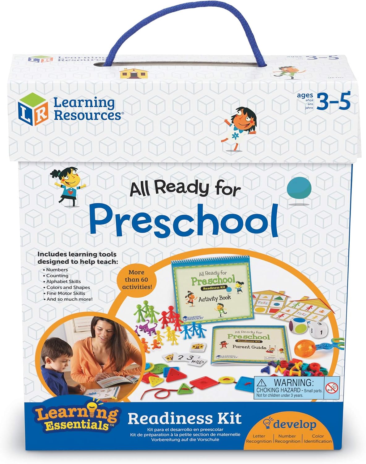 Learning Resources Kit de Preparación Completa para Preescolar