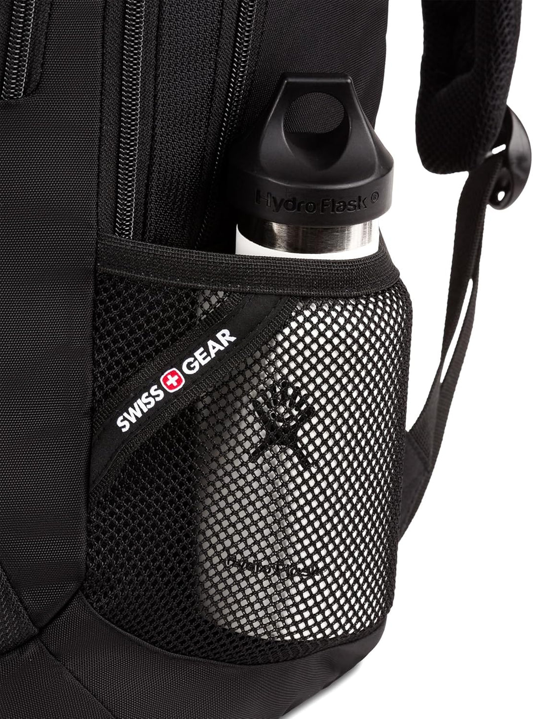 SwissGear - Mochila para laptop Cecil 5505, Negro -
