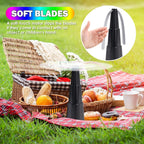 KTDRJN Ventiladores Antimoscas para Mesas, Comida Interior y Exteri...