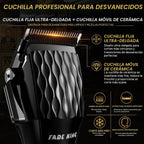 FADEKING Cortadora de pelo profesional para hombres, kit de recortadora y