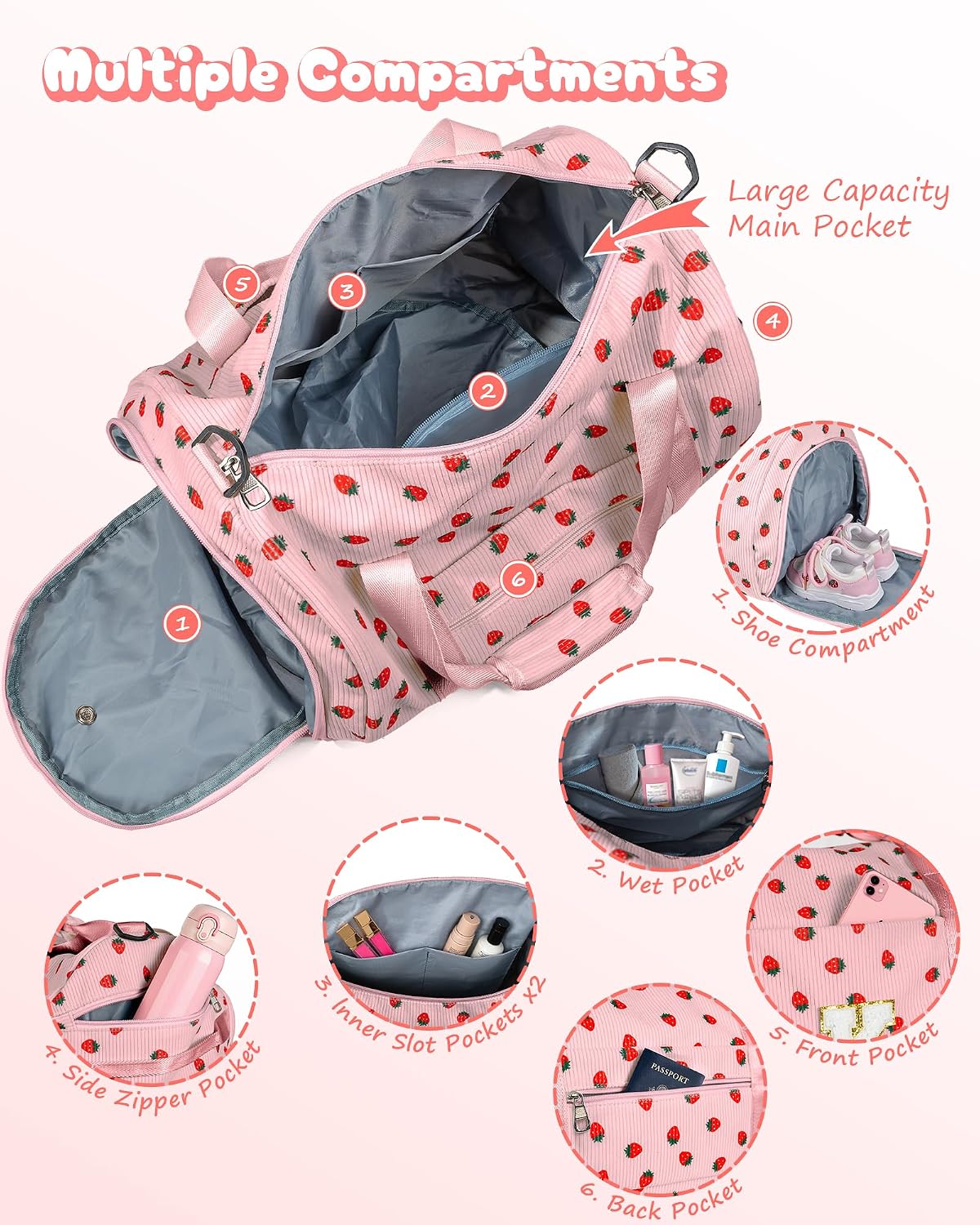 5, 6, 7, 8, 9, 10 años, regalos para niñas, bolsa de gimnasio