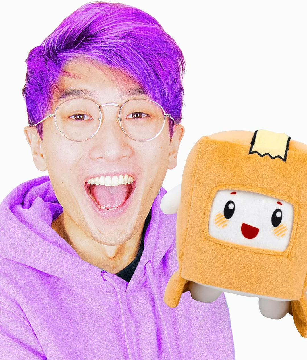 LankyBox Boxy - Juguete de peluche.