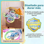 Dron LED RC para niños de 6 a 12 años, juguete de dron con luz LED con 3 baterías