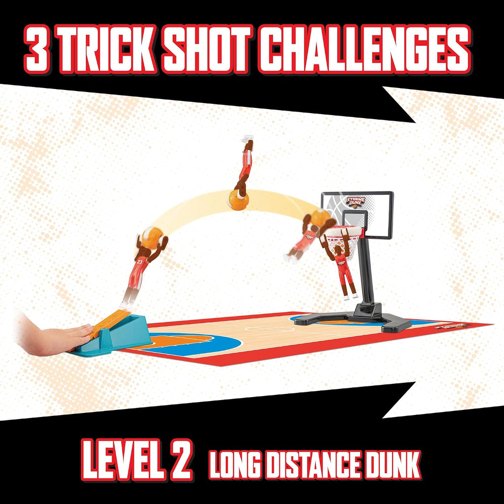 TOMY Xtreme Dunk Mini Juego de Baloncesto