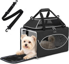 Lekereise Transportador de mascotas extensible superior de 18 x 11 x 11