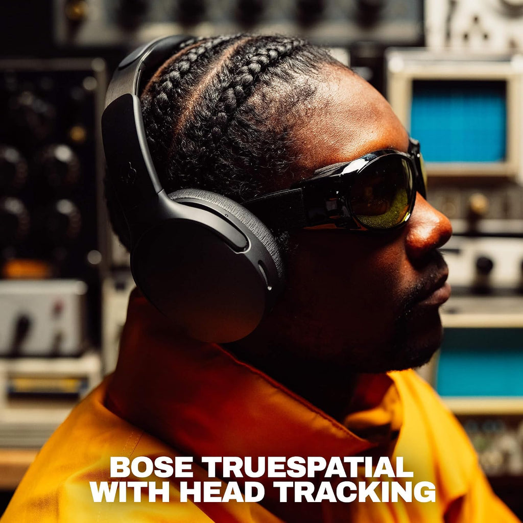 Skullcandy Crusher 1080 ANC - Auriculares con sonido de Bose - True Black