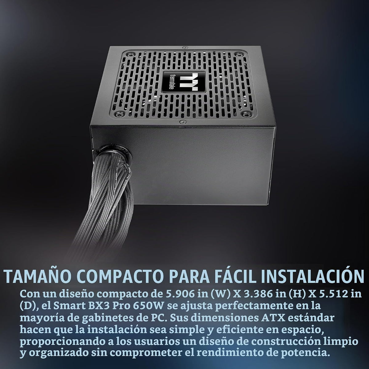 Thermaltake Smart BX3 Pro 650W; ATX 3.1; Native PCIe 5.1 12V-2X6; N...