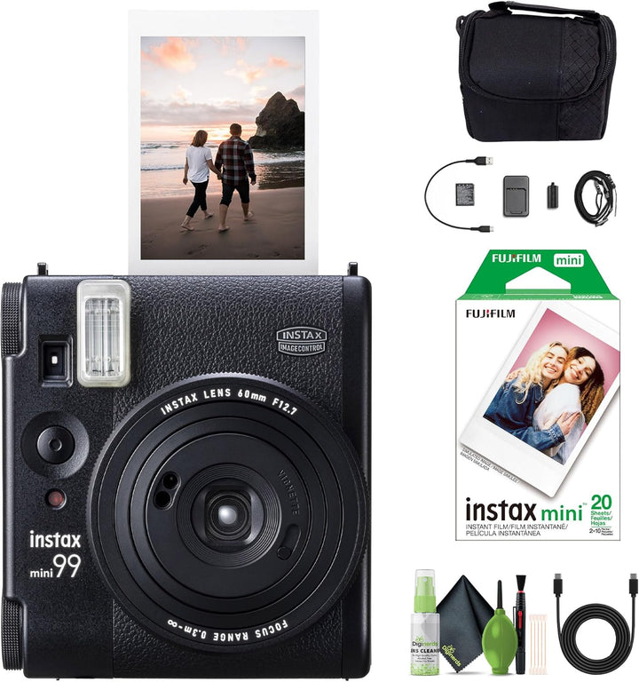 Fujifilm Paquete de cámara de película instantánea Instax Mini 99 c...