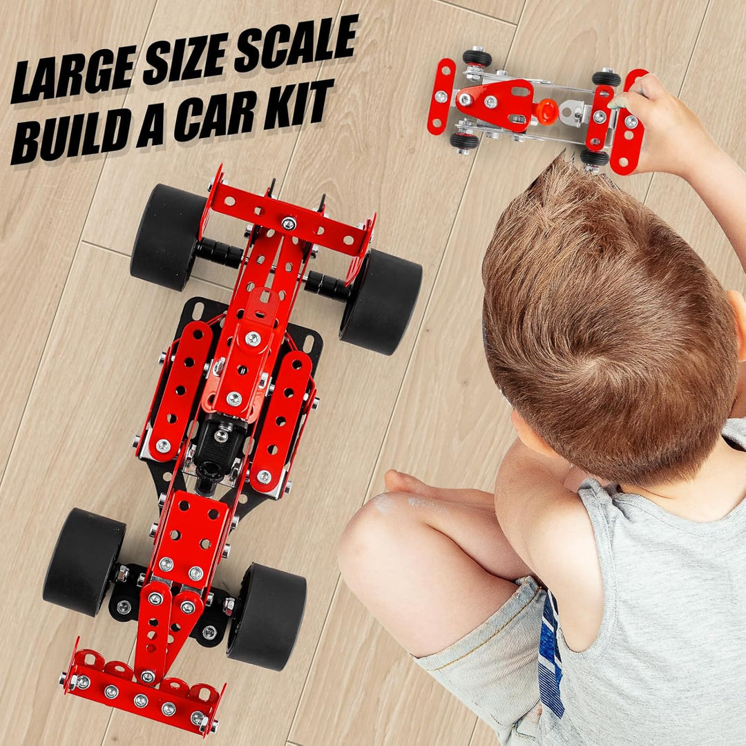 PANPAPA Kits de construcción de automóviles para niños de