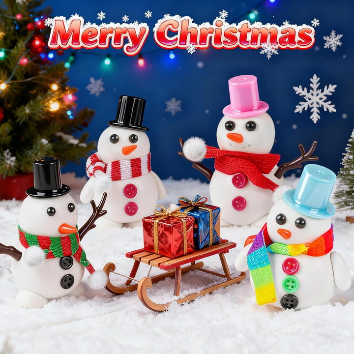 6 paquetes de relleno de Slime para calcetines de Navidad, rellenos...