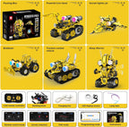 Kit de bloques de construcción de robot STEM RC 5 en 1, juguetes educativos de 6 a 12 años