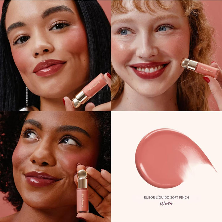 Rare Beauty Soft Pinch Cheek &amp; Lip Trio - Rubor mate, mini rubo...
