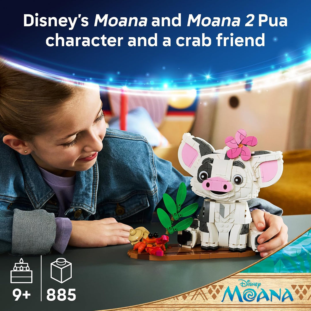 LEGO Disney Moana Púa 43292 | Juguetes de construcción para niñas y...