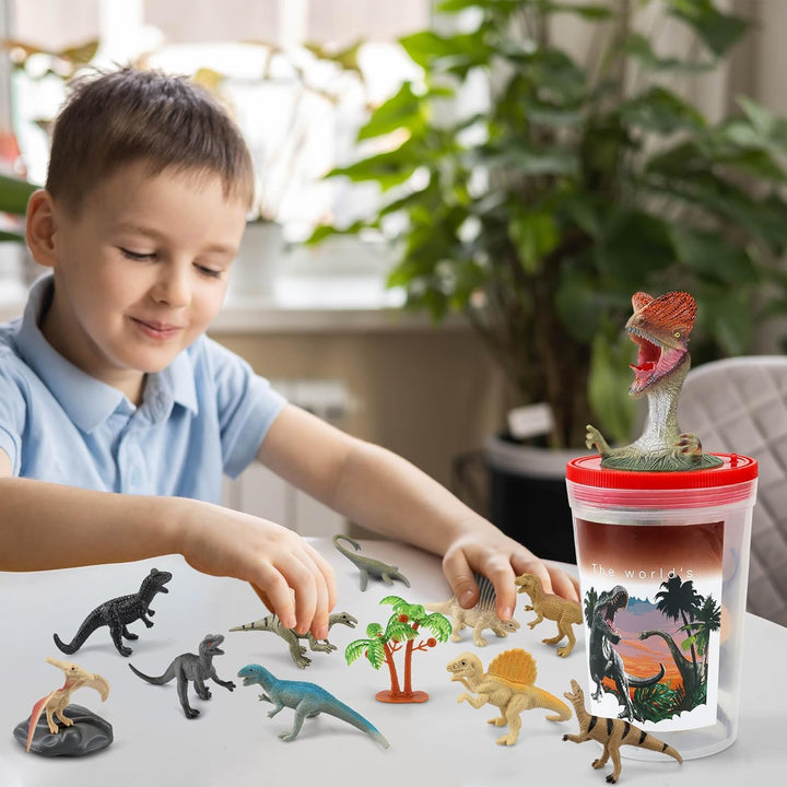 Dinosaur World Bucket - Juego de dinosaurios para niños 14