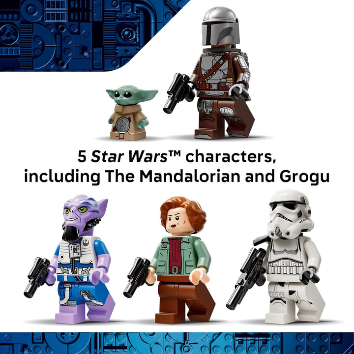 LEGO Star Wars: The Mandalorian y Grogu The Razor Crest - Juego de...