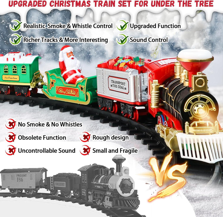 Juego de tren de Navidad Juguetes de tren colgante