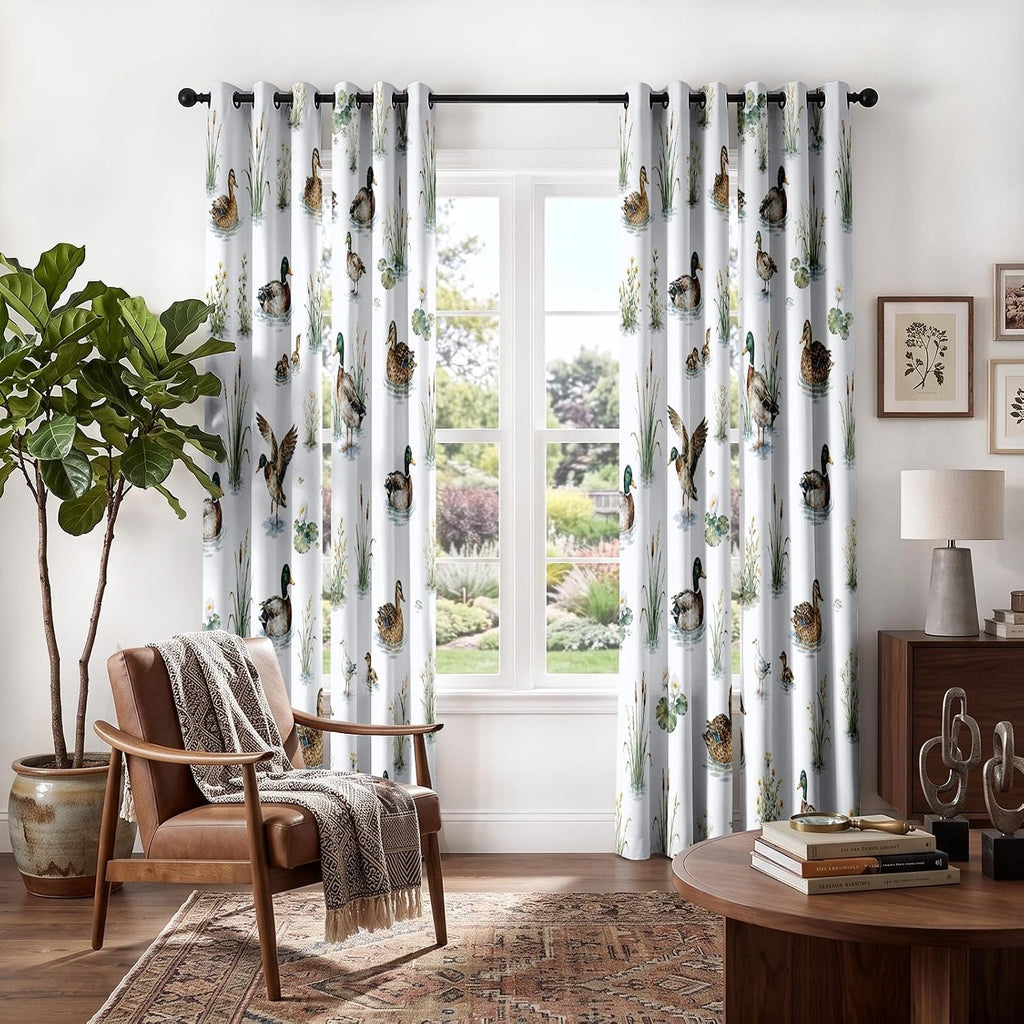 4 paneles de cortinas opacas, cortinas de oscurecimiento de