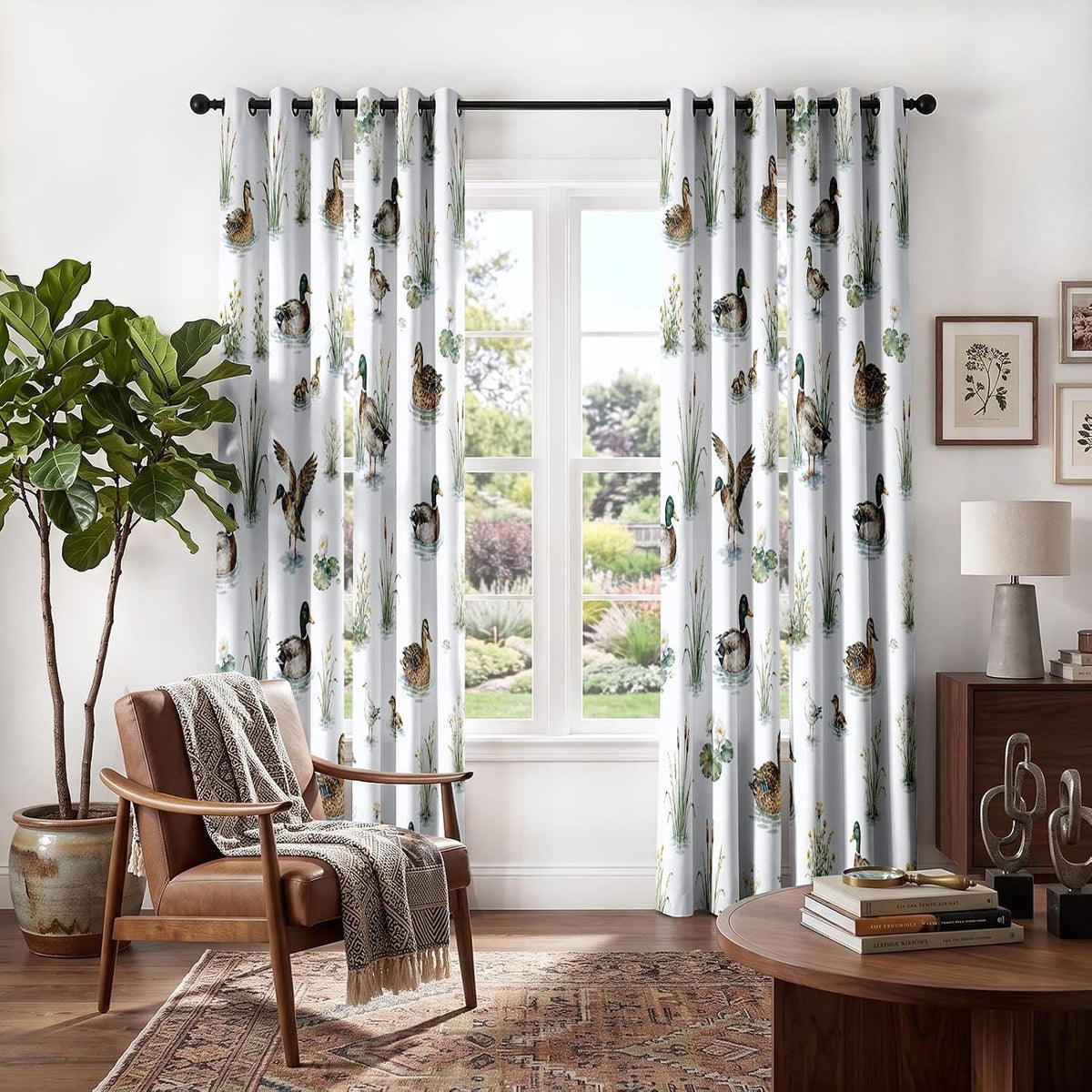 4 paneles de cortinas opacas, cortinas de oscurecimiento de