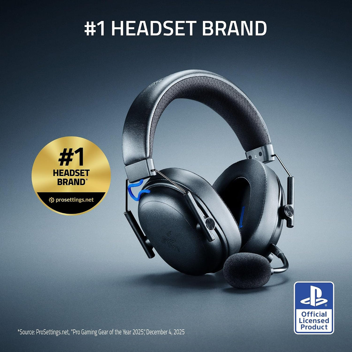 Razer BlackShark V3 Auriculares inalámbricos para juegos PlayStation, color