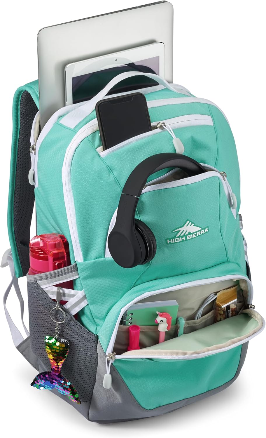 High Sierra Mochila Swoop Sg unisex, Aguamarina (Aquamarine), Tamañ...