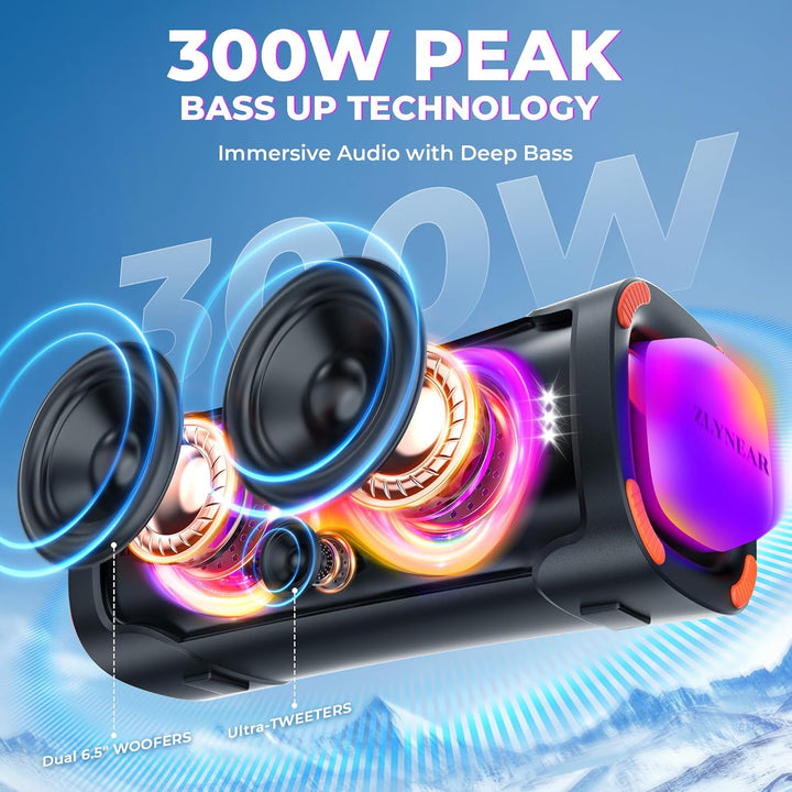 Altavoz Bluetooth portátil con 1 micrófono, máquina de karaoke de p...