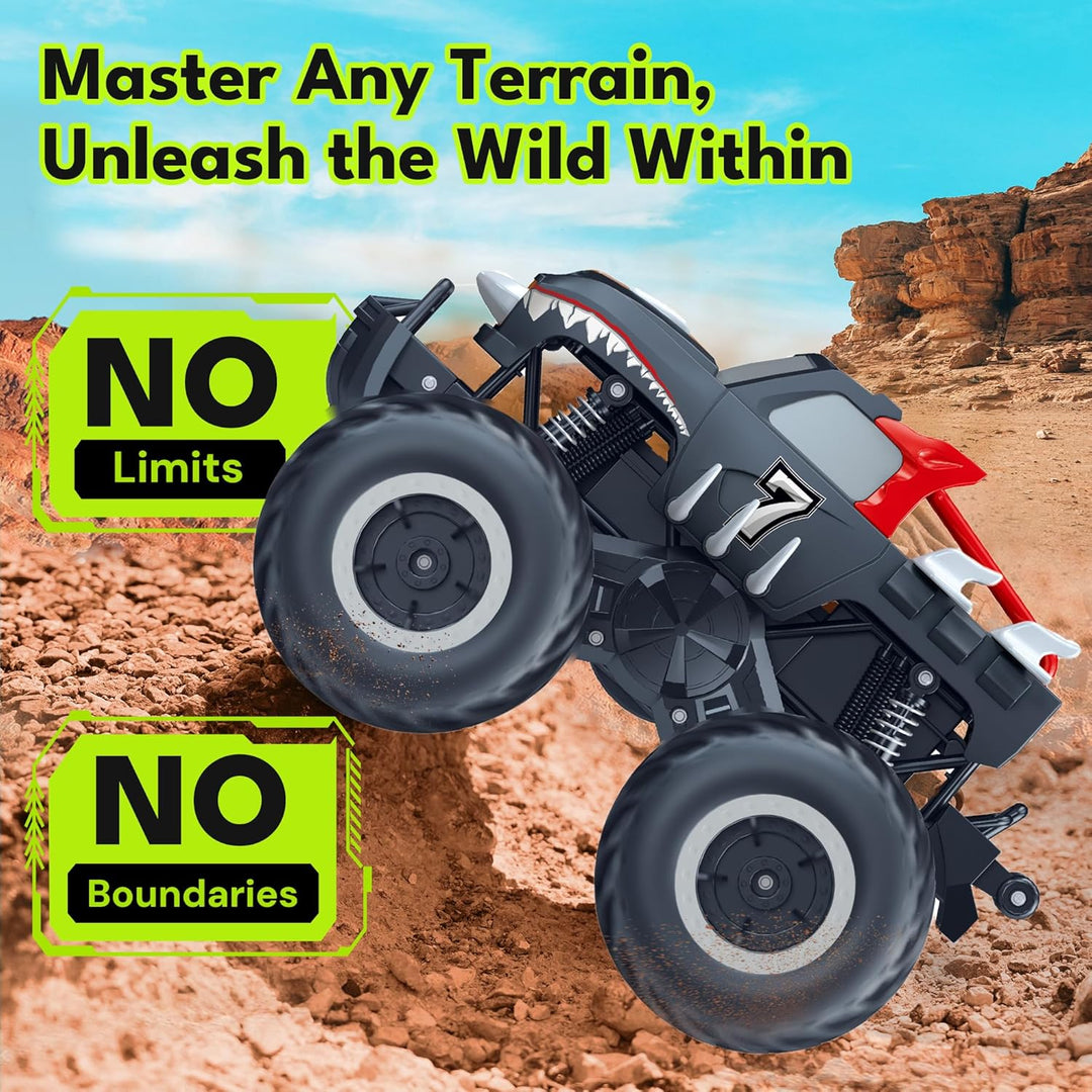 Threeking 1:16 Camiones de Monstruo Impermeables Pickup Juguetes RC...