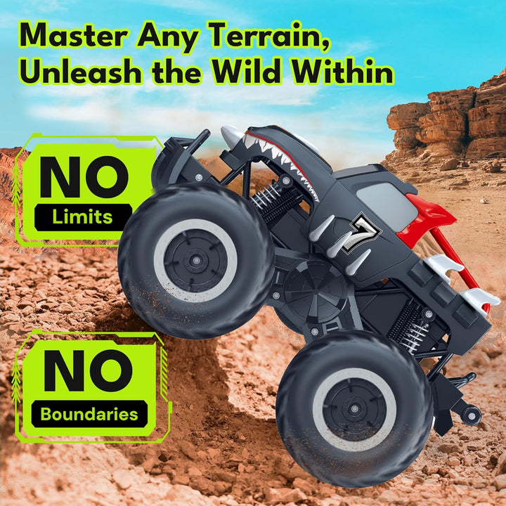 Threeking 1:16 Camiones de Monstruo Impermeables Pickup Juguetes RC...