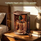 Kaayeewood Kit de rincón de libros, rompecabezas de madera 3D para adultos