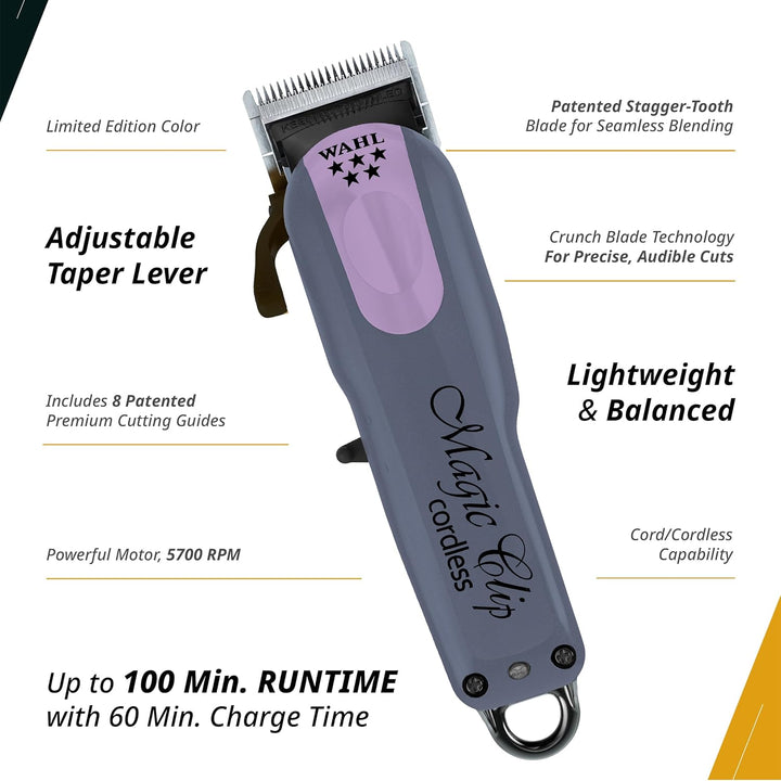 Wahl Professional 5 Star Series Magic Clip - Recortadora de pelo in...