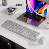 Combo de teclado y mouse inalámbrico - Teclado y mouse inalámbricos...