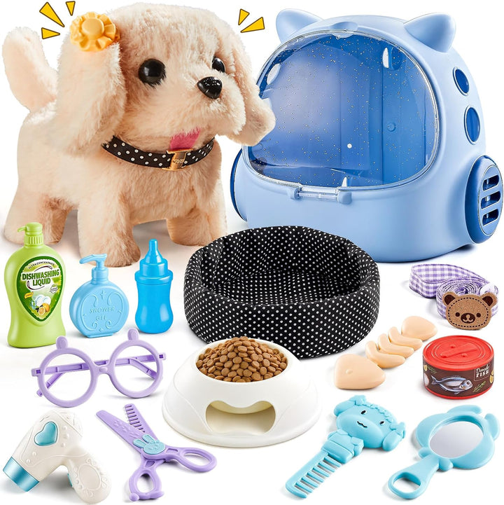 Vanvimen 16 juguetes robot para perros para niños, juguetes para ni...