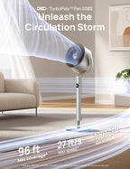 Dreo Ventiladores inteligentes para dormitorio, ventilador oscilant...