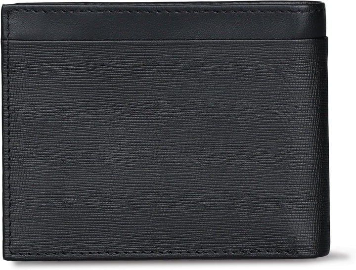 Dockers Mens piel Capacidad extra Slimfold Bifold Wallet