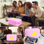 ivoler Estuche de Transporte y Almacenamiento para Nintendo Switch 2 2025 Todo en Uno Rosa
