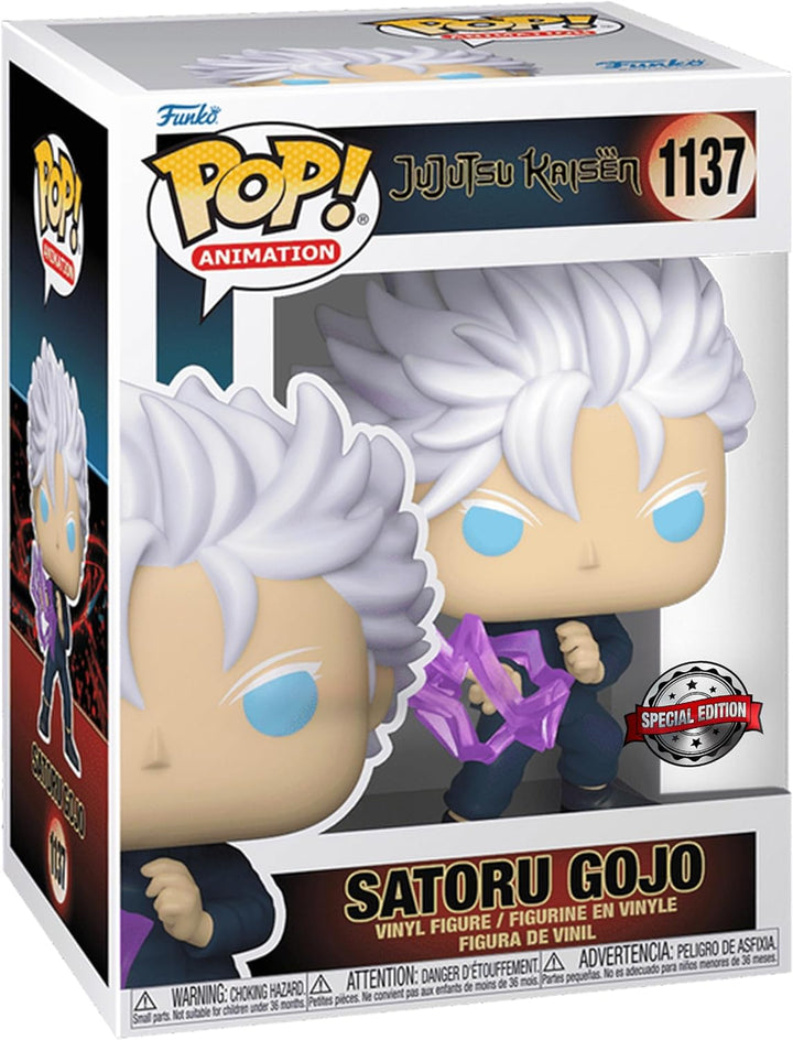 Funko Pop! Animación: Jujutsu Kaisen - Satoru Gojo (Hollow PU) (Edi...