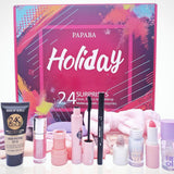 Set de belleza de calendario de Adviento de maquillaje navideño 202...