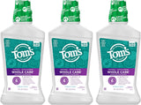 Tom's Of Maine Whole Care - Enjuague bucal natural con flúor, m...