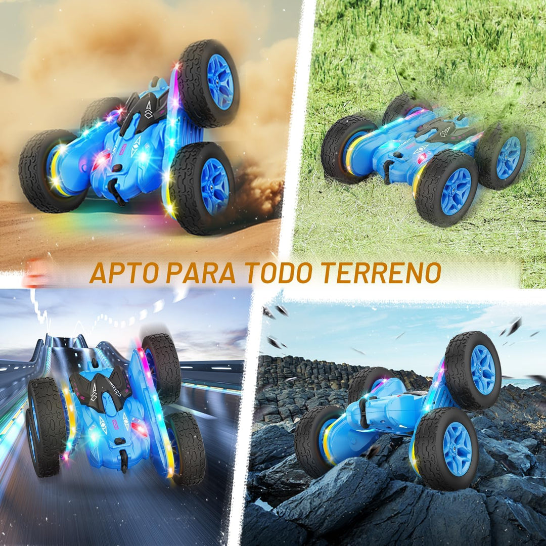 Terucle Auto a control remoto, juguetes de acrobacias de autos a co...
