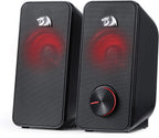 Redragon Altavoces para juegos de PC GS500 Sonido mejorado estéreo de 2.0