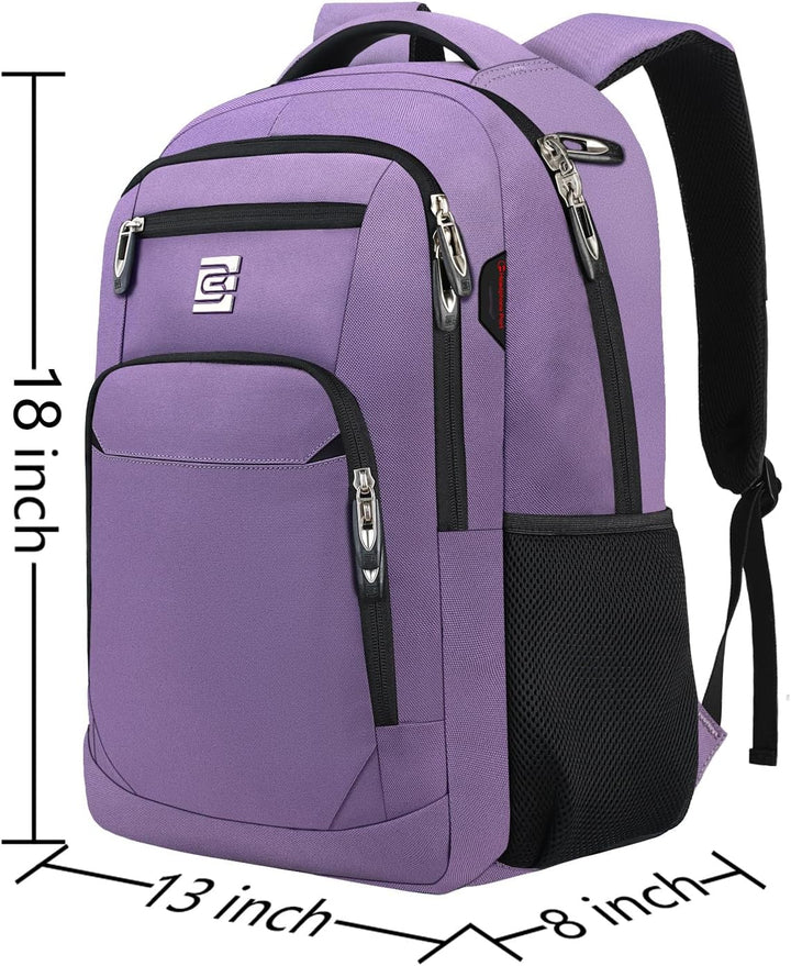 Volher Mochila para laptop, viaje de negocios, antirrobo, delgada y...